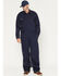 Image #1 - Hawx Men's FR Solid Coveralls, Navy, hi-res