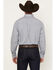 Image #4 - Wrangler Men's Geo Print Long Sleeve Button-Down Western Shirt, Teal, hi-res