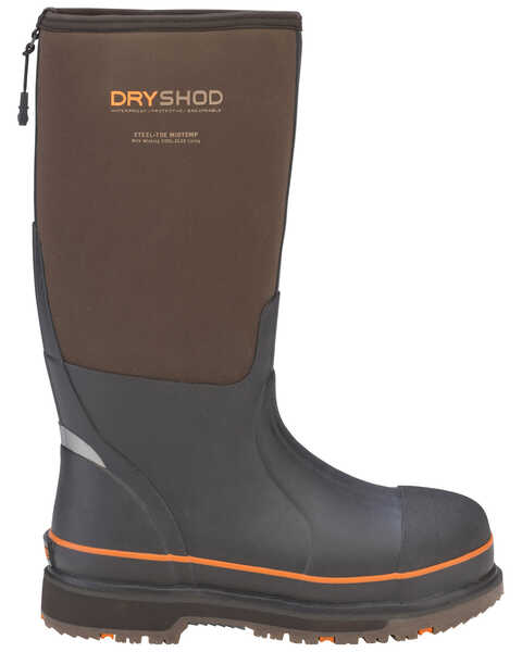 Dryshod Men's Cool Clad Boots - Steel Toe, Brown, hi-res