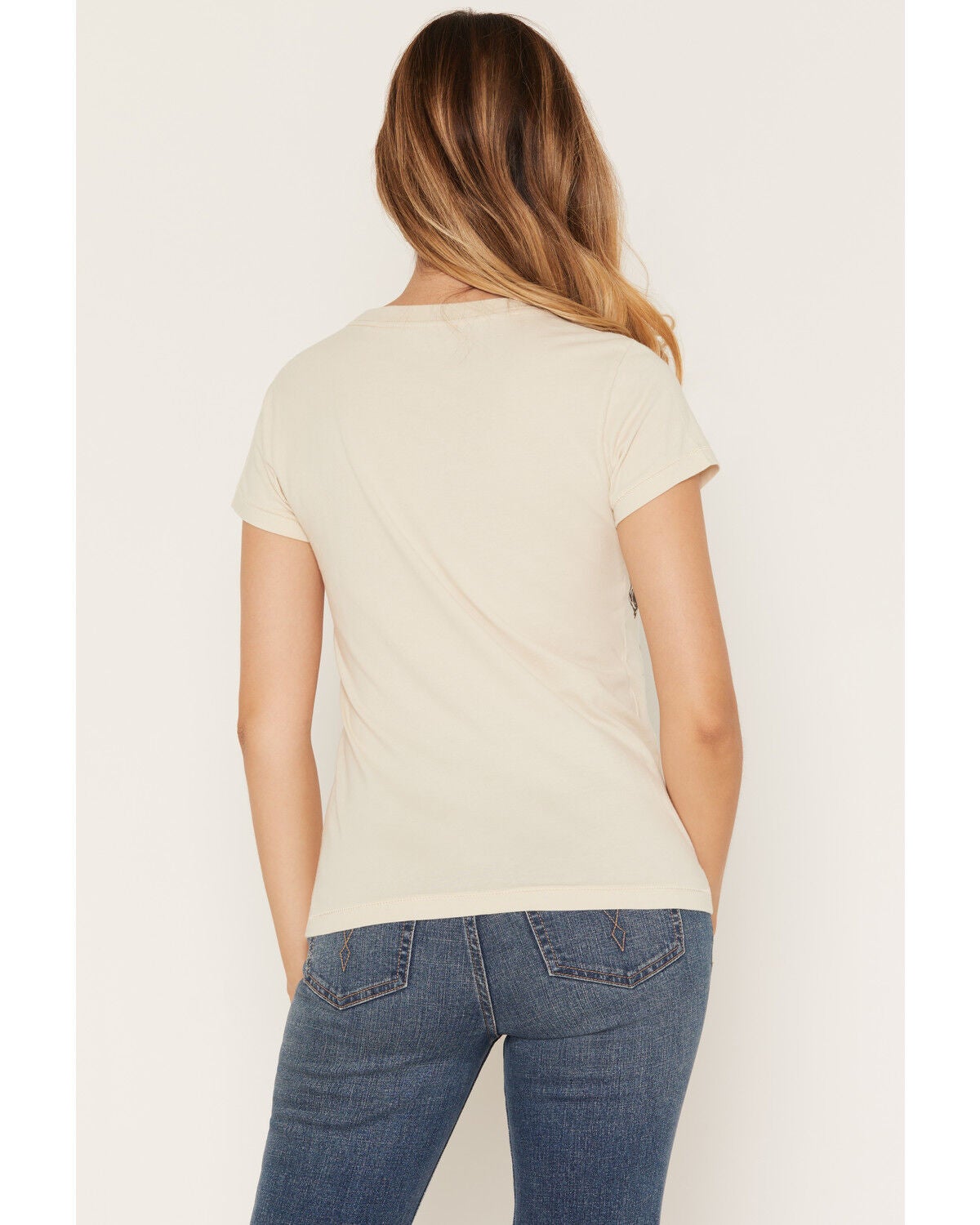 Image #4 - Shyanne Women's Remi Short Sleeve Graphic Tee, Natural, hi-res
