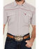 Image #3 - Cowboy Hardware Men's Fleur Printed Short Sleeve Pearl Snap Western Shirt, White, hi-res