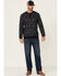 Moonshine Spirit Men's Alpha Bravo Camo Print Long Sleeve Henley T-Shirt, Black, hi-res