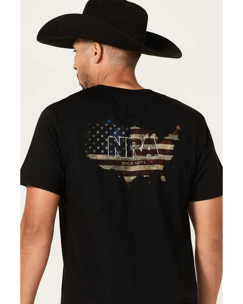 Image #4 - NRA Men's NRA Nation Patriotic T-Shirt, Black, hi-res