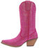 Image #3 - Dingo Women's Silver Dollar Western Boots - Snip Toe, Fuchsia, hi-res