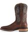 Ariat Men's Quickdraw Performance Western Boots - Broad Square Toe, Brown, hi-res