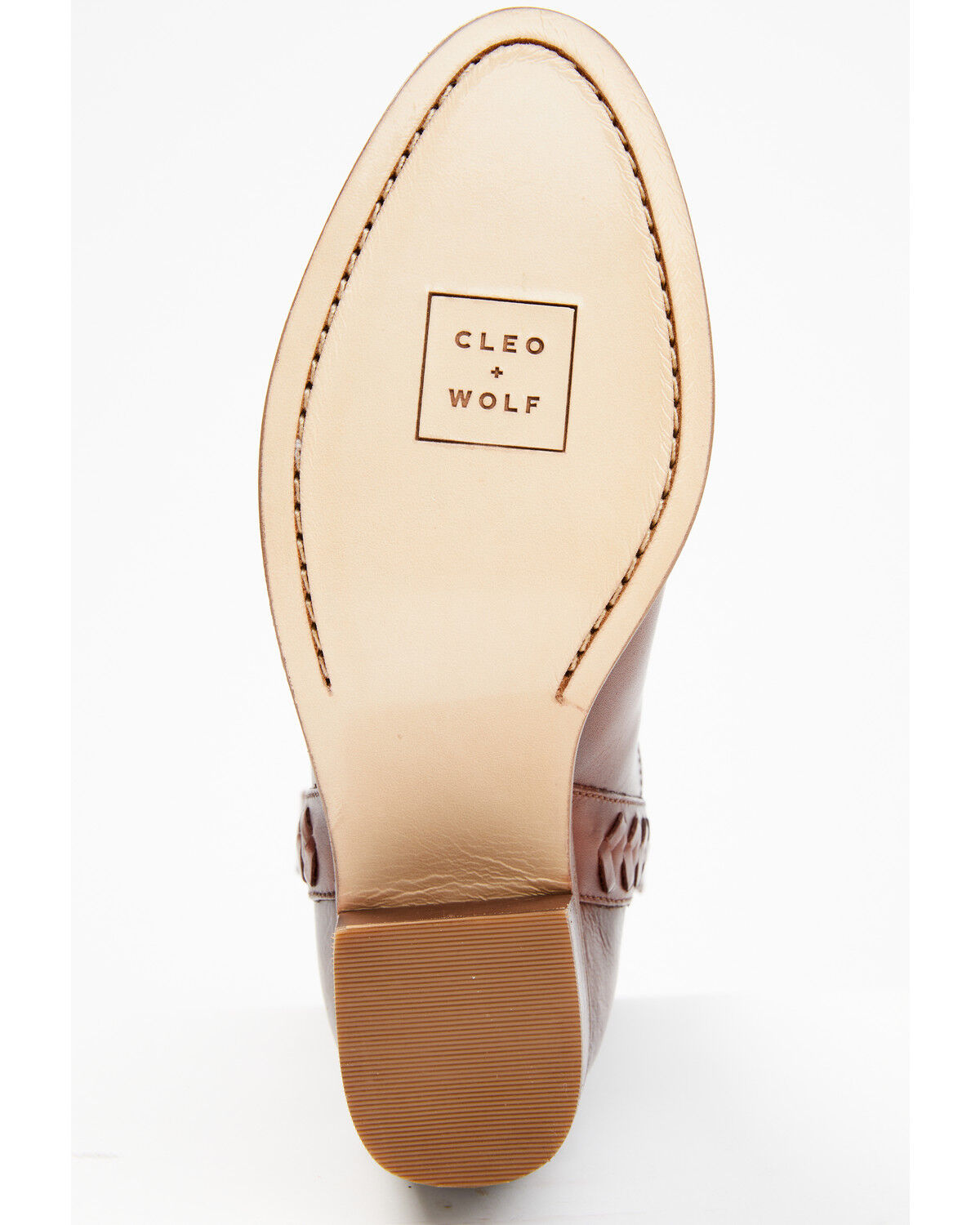 Image #7 - Cleo + Wolf Women's Cranberry Western Boots - Round Toe, Wine, hi-res