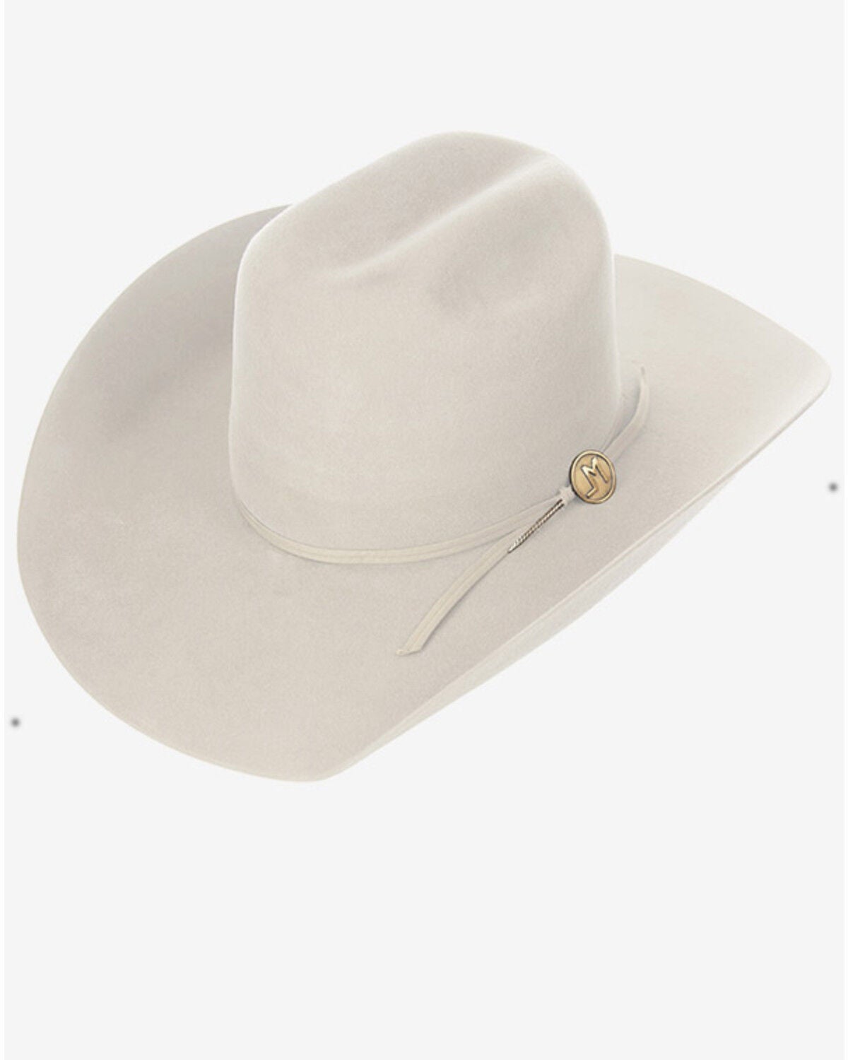 Larry Mahan Elko 5X Felt Cowboy Hat, Silver Belly, hi-res
