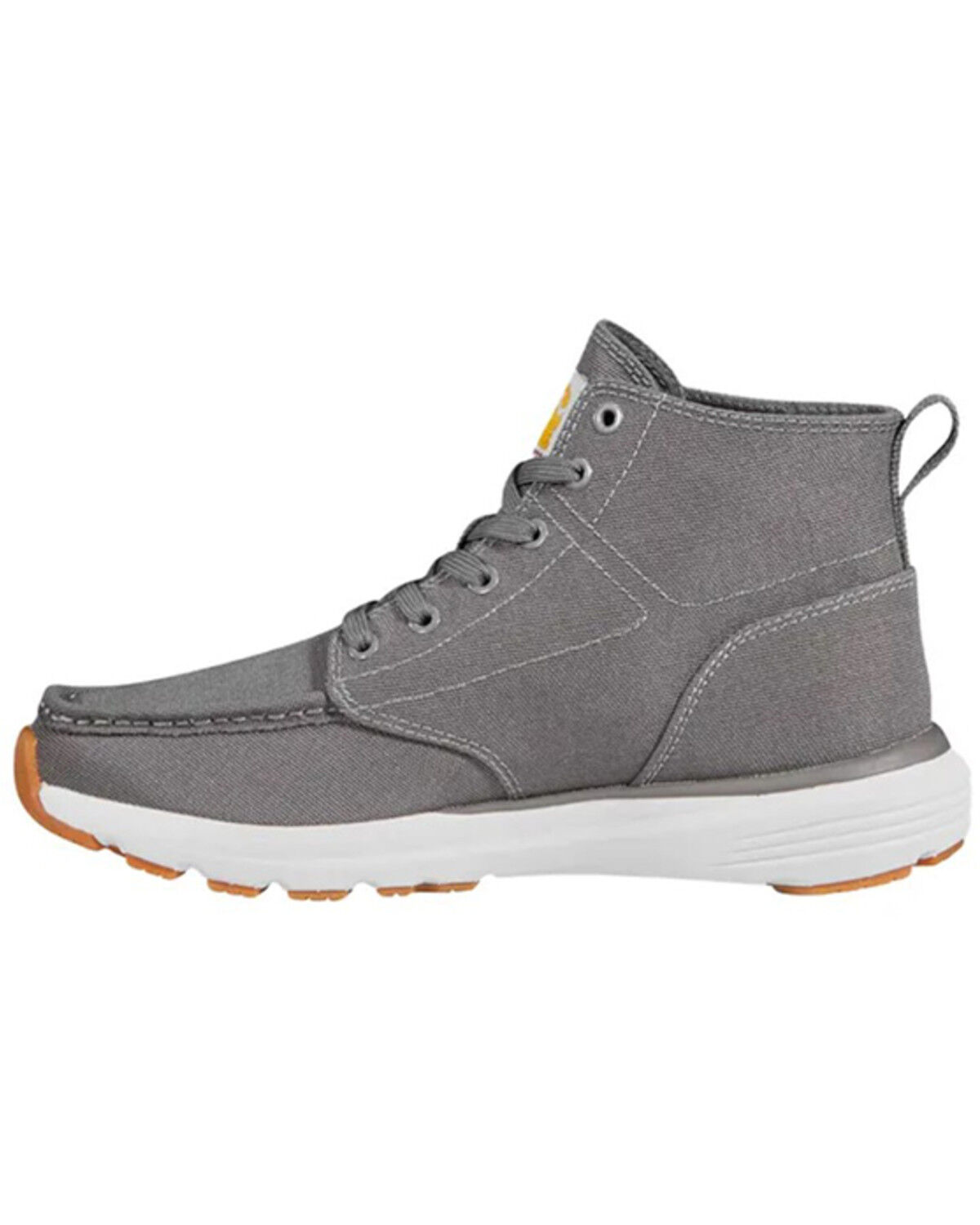 Image #3 - Carhartt Women's Haslett 5" Moc Canvas Chukka Shoes - Soft Toe, Grey, hi-res
