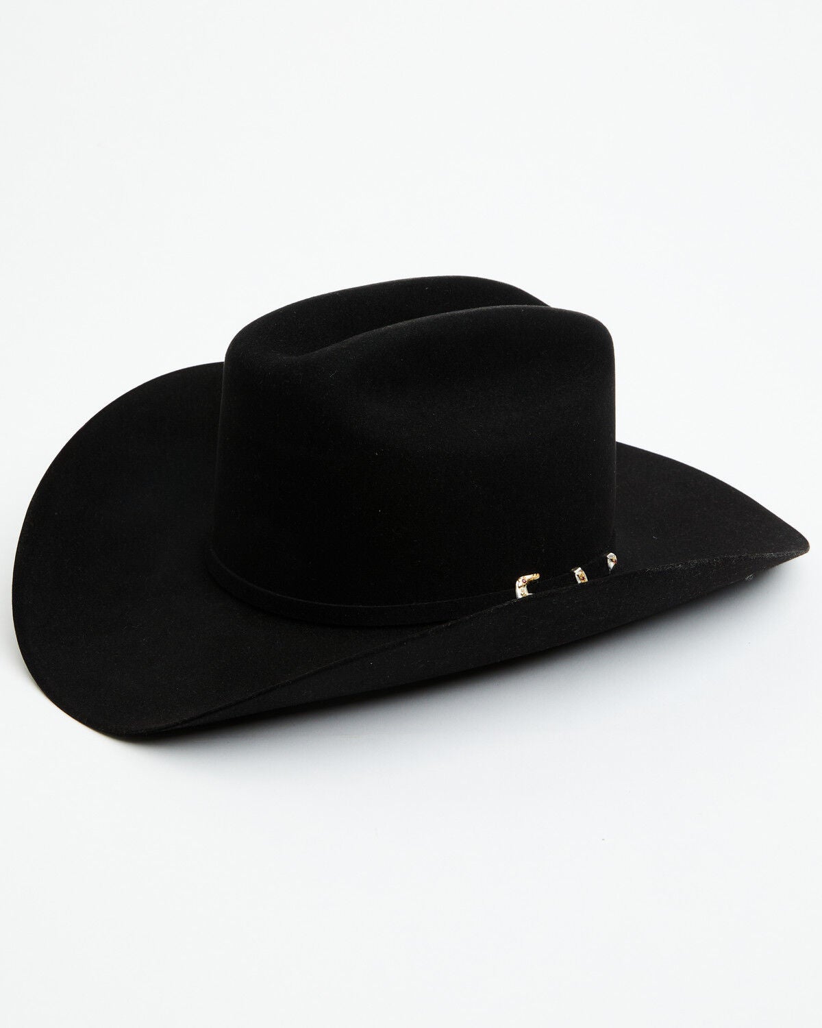 Stetson 30X El Patron 48 Premier Felt Cowboy Hat, Black, hi-res