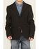 Image #3 - Scully Boys' Floral Embroidered Button-Down Sportcoat, Black, hi-res