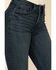 Image #4 - Idyllwind Women's Daredevil High Risin' Fit Flare Stretch Jeans, Dark Blue, hi-res