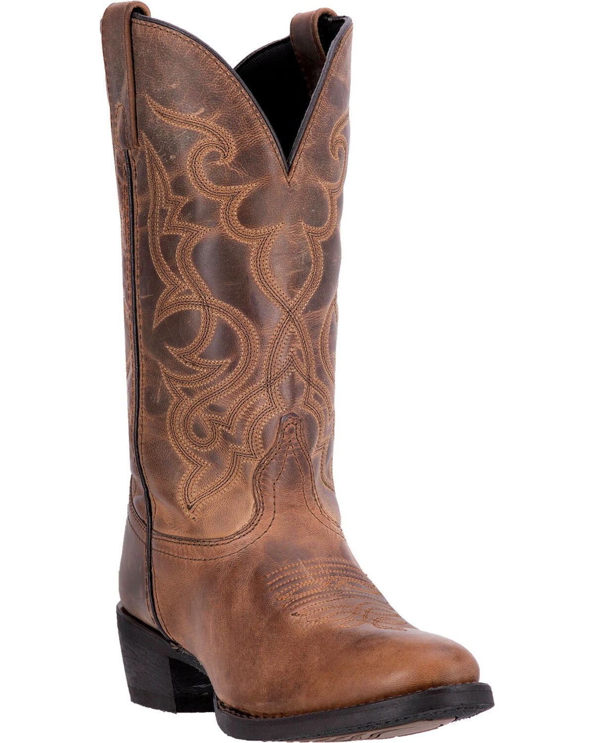 womens leather cowboy boots clearance
