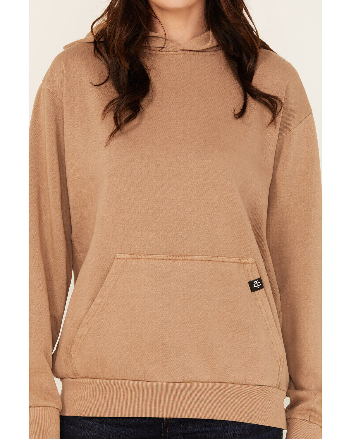 Image #3 - Troll Co Women's Nova Heavyweight Hoodie, Sand, hi-res