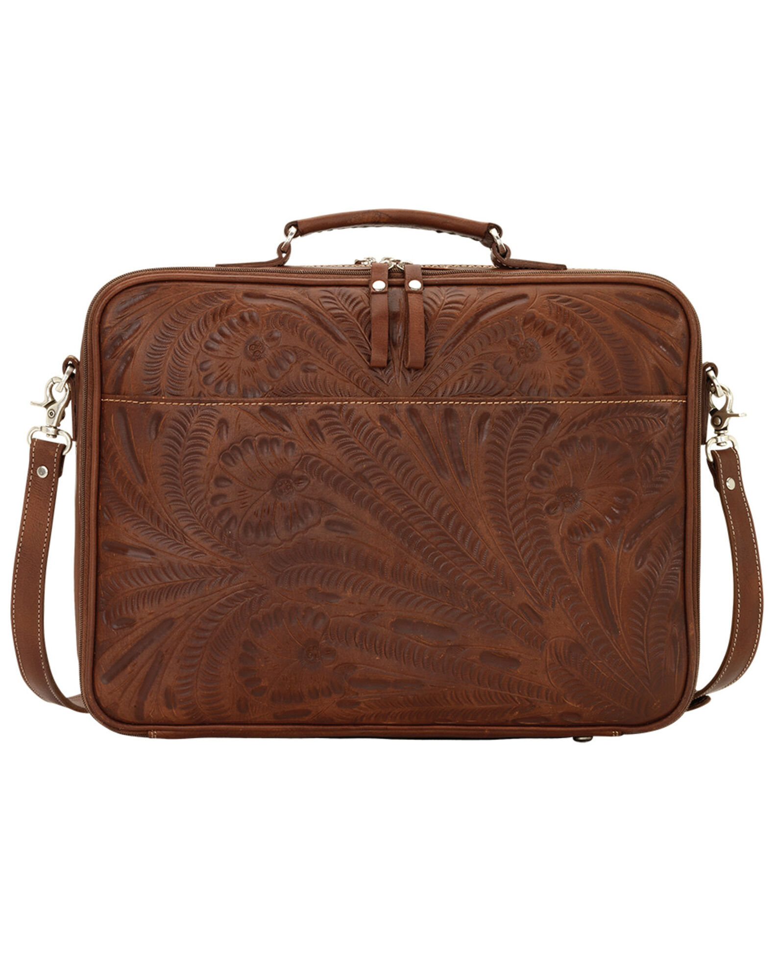 American West Leather Laptop Briefcase Sheplers