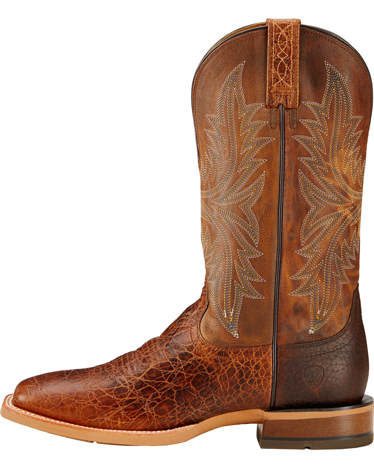 Image #2 - Ariat Men's Cowhand Western Performance Boots - Square Toe, Clay, hi-res