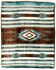 Image #2 - Boot Barn Southwestern Print Faux Fur Blanket, Turquoise, hi-res