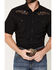 Image #3 - Kimes Ranch Men's Leland Embroidered Yoke COOLMAX&reg; Short Sleeve Snap Western Shirt, White, hi-res