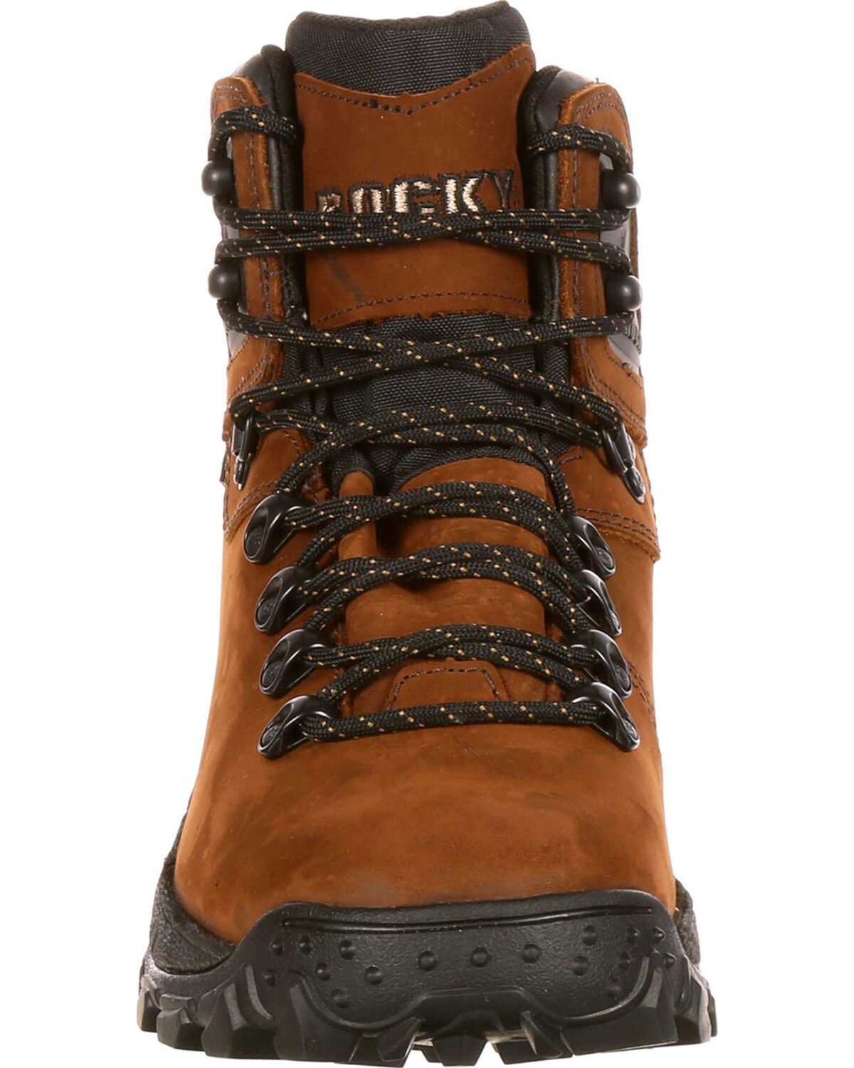 Image #3 - Rocky Men's Ridge Top Hiker Boots - Soft Toe, Dark Brown, hi-res