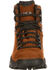 Rocky Men's Ridge Top Hiker Boots - Soft Toe, Dark Brown, hi-res