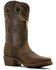 Image #1 - Ariat Men's Hybrid Roughstock Antler Western Boots - Square Toe, Taupe, hi-res