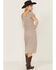 Image #4 - Idyllwind Women's Beth Ditsy Print Puff Sleeve Midi Dress, Caramel, hi-res