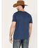 Cody James Men's Triple Bull Short Sleeve Graphic T-Shirt, Navy, hi-res