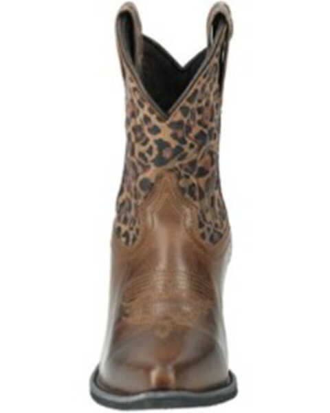 Image #4 - Smoky Mountain Women's Hailey Western Boots - Snip Toe , Brown, hi-res