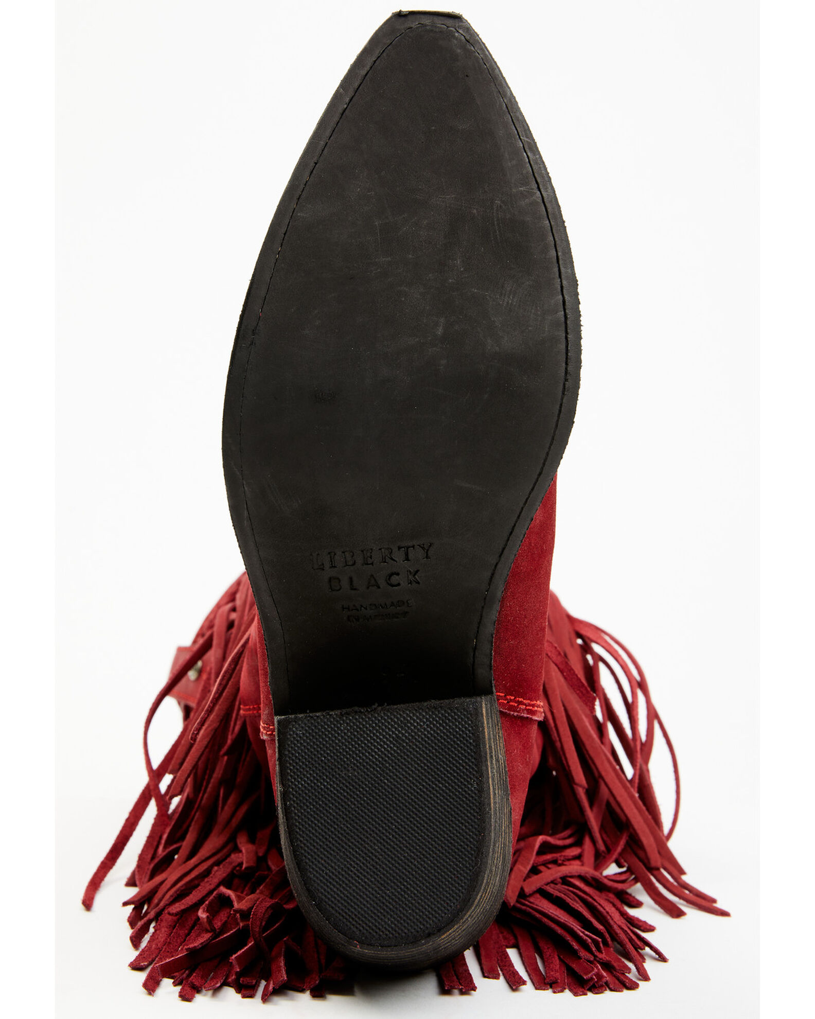 Liberty Black Women s Vegas Fringe Western Boots Snip Toe Sheplers