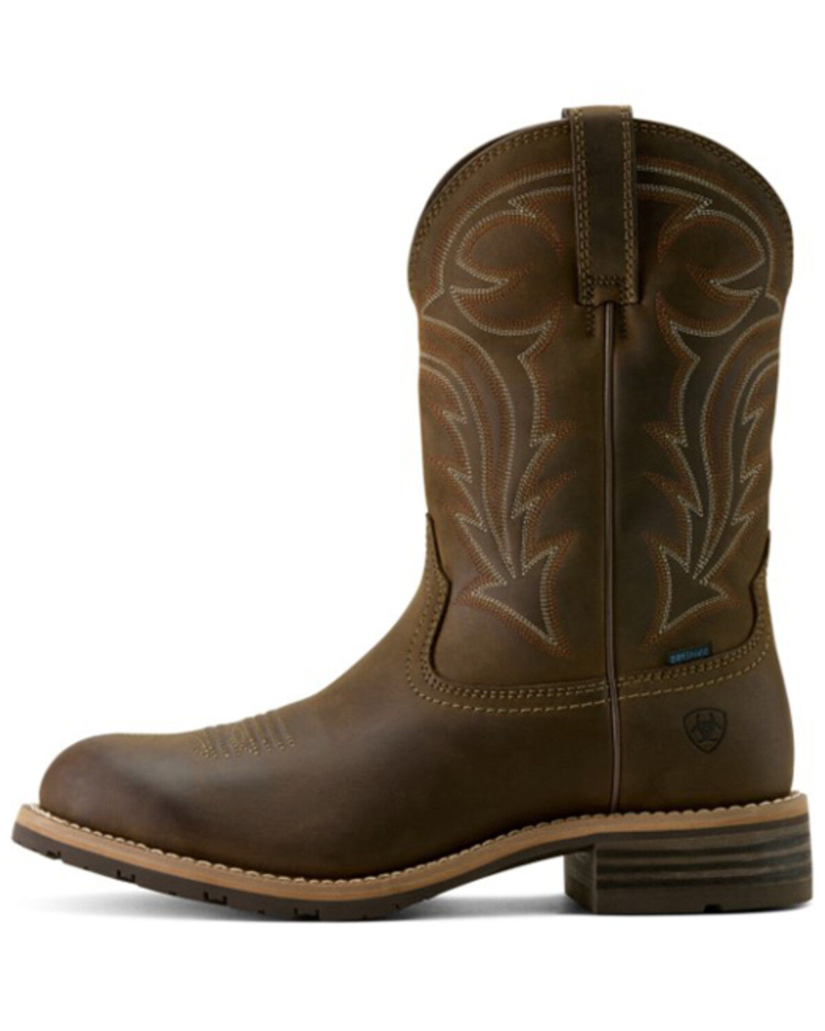 Image #3 - Ariat Men's Hybrid Rancher Waterproof Performance Western Boots - Round Toe, Brown, hi-res