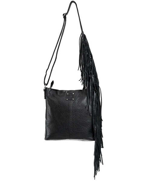 STS Ranchwear By Carroll Black Rhapsody Joplin Crossbody Handbag, Black, hi-res