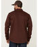 Image #4 - Cody James Men's FR Tartan Plaid Print Long Sleeve Snap Work Shirt, Brown, hi-res