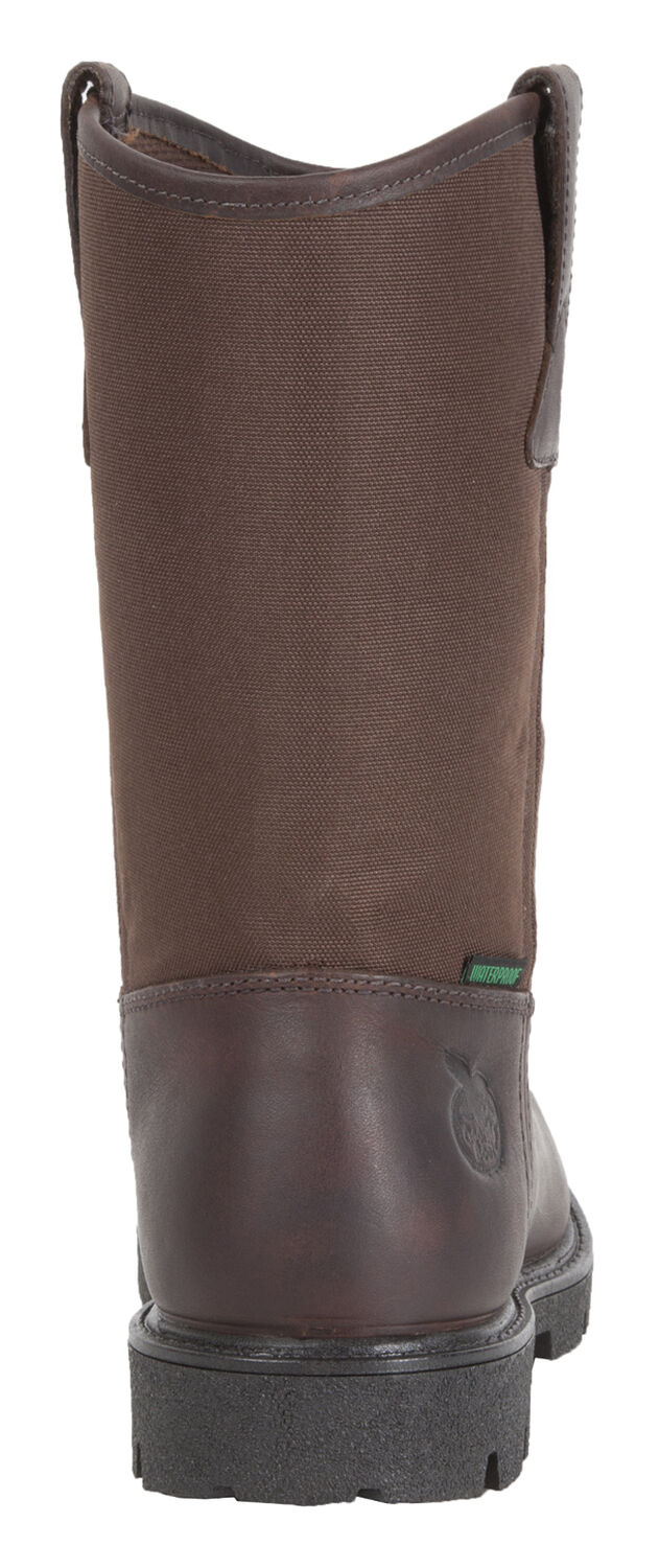 Image #7 - Georgia Boot Men's Homeland Waterproof Wellington Boots - Soft Toe, Brown, hi-res