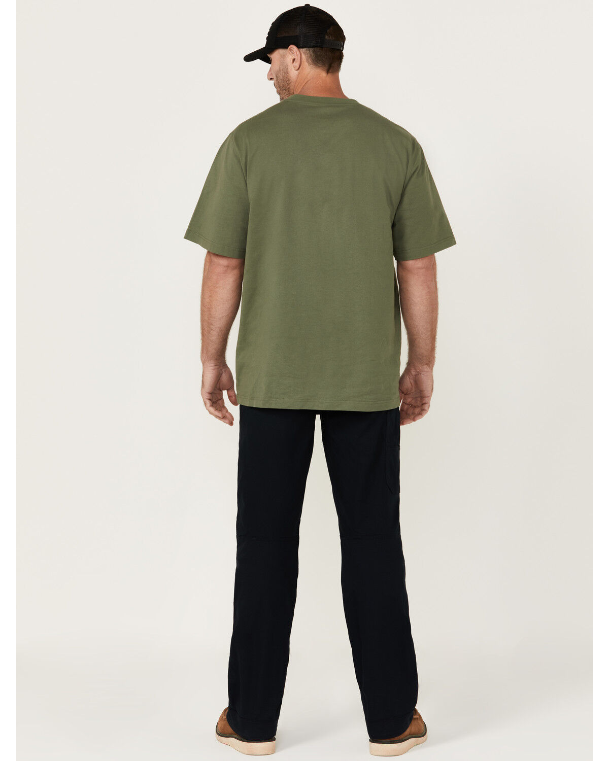 Image #3 - Hawx Men's Double Front Ripstop Xtreme Work Pants, Navy, hi-res