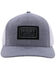 Image #3 - Hooey Men's Doc Logo Patch FlexFit Trucker Cap, Blue, hi-res