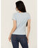 Image #4 - Idyllwind Women's Cowboys Do It Better Relaxed Fit Short Sleeve Graphic Tee, Light Blue, hi-res