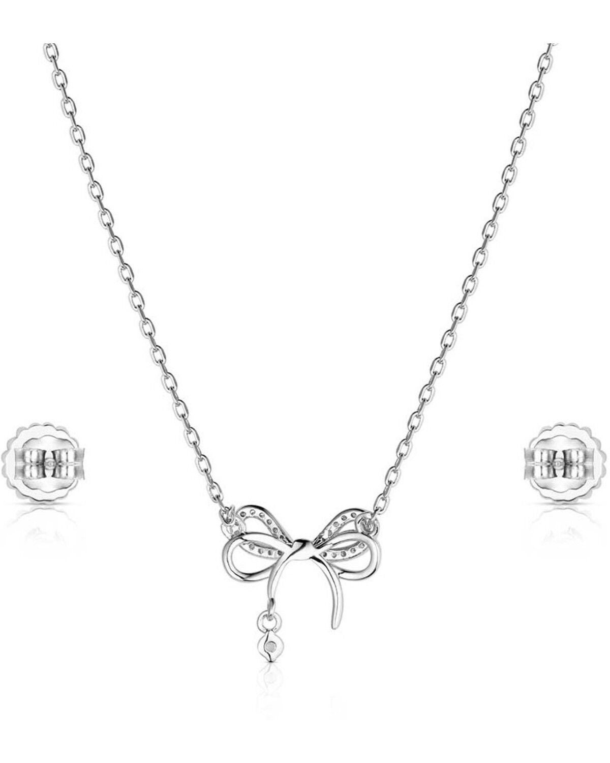 Image #2 - Montana Silversmiths Women's Sweetheart Jewelry Set - 2 Piece, Silver, hi-res