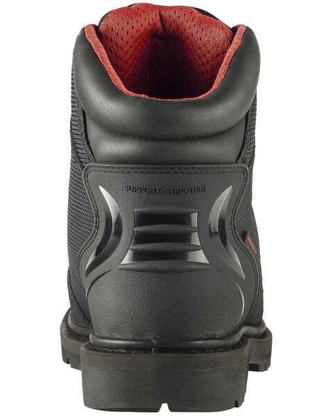 Image #4 - Avenger Men's AMAX 6" Work Boots - Carbon Toe, Black, hi-res