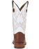 Double H Men's Marty Western Work Boots - Steel Toe, White, hi-res