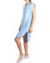 Image #2 - Tractr Blu Women's Hi Low Shirt Dress , Indigo, hi-res