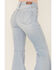 Image #3 - Shyanne Women's Destructed Knee Super Flare Leg Jeans, , hi-res