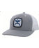 Hooey Men's Xenith Baseball Cap, Grey, hi-res