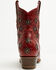 Image #5 - Black Star Women's Marfa Star Studded Western Booties - Snip Toe, Cherry, hi-res