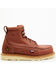Image #2 - Hawx Men's USA Moc Wedge Value Work Boots - Soft Toe, Dark Brown, hi-res