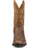 Dan Post Men's Armen Western Performance Boots - Medium Toe, Cognac, hi-res