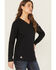 Image #3 - Ariat Women's FR AC Long Sleeve Work Top, Black, hi-res