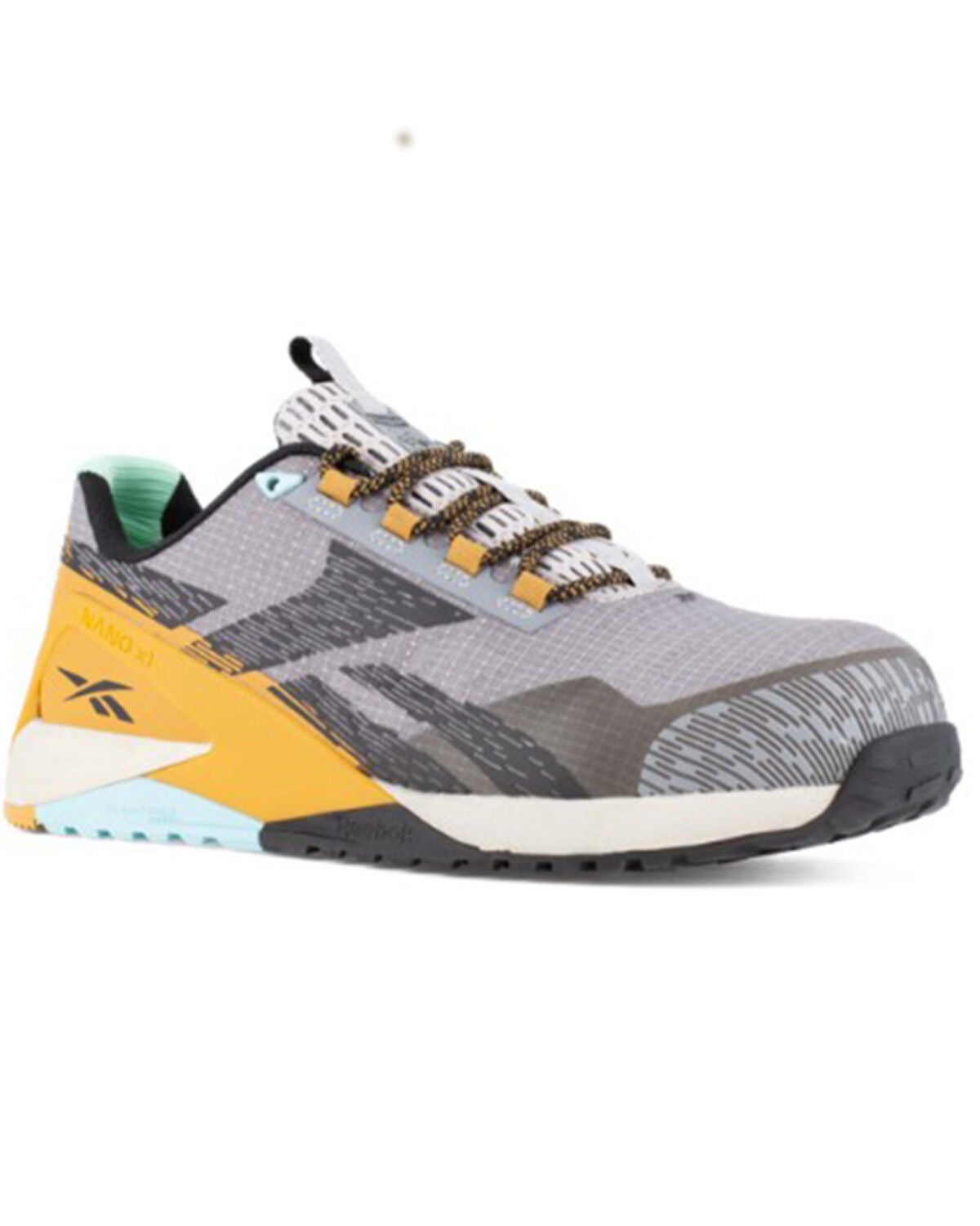Image #1 - Reebok Men's Nano X1 Adventure Athletic Work Shoes - Composite Toe, Light Grey, hi-res
