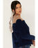 Image #2 - Idyllwind Women's Oak Hill Corduroy Color Block Jacket, Dark Blue, hi-res