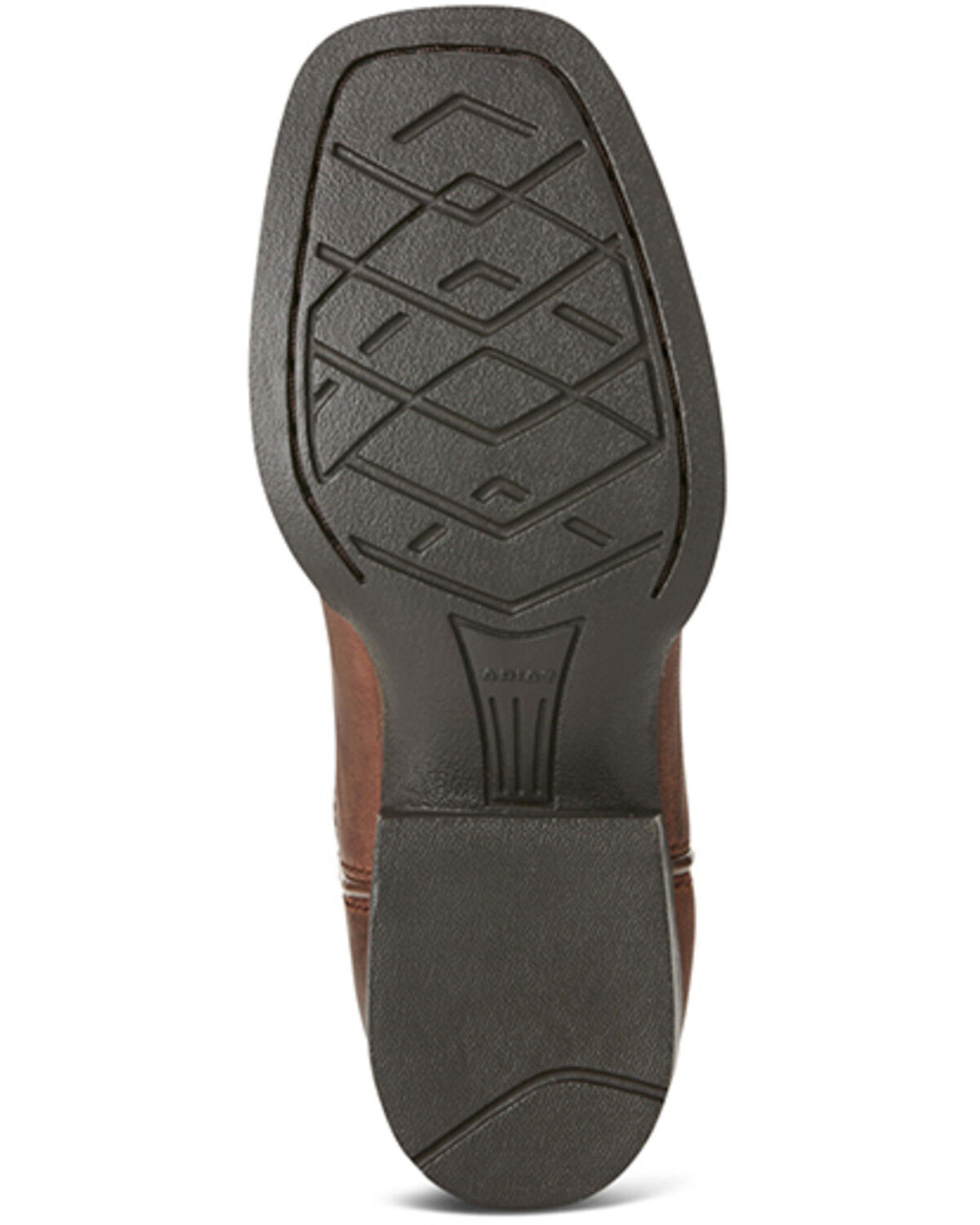 Image #5 - Ariat Little Boys' Tycoon Western Boots - Broad Square Toe, Brown, hi-res