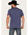 Wrangler Men's Logo Short Sleeve Graphic T-Shirt, Navy, hi-res