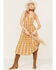 Image #4 - Rock & Roll Denim Women's Southwestern Print Maxi Dress, Mustard, hi-res